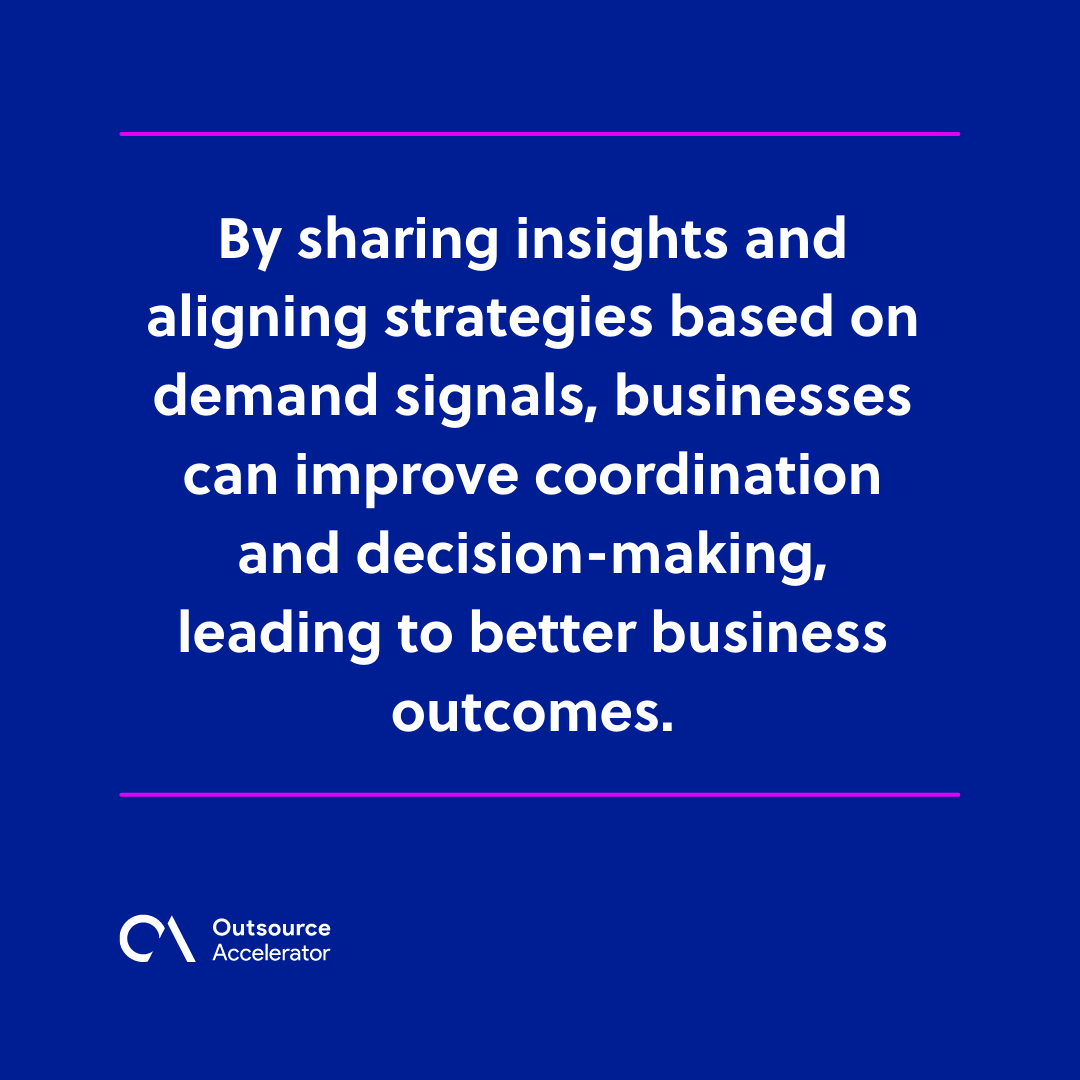 Enhancing supply chain efficiency through demand sensing | Outsource ...