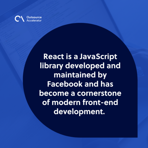 Bootstrap vs. React What is a React