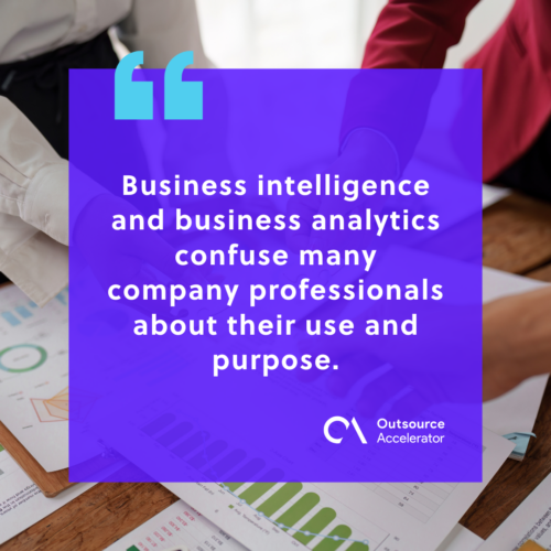Business intelligence vs. Business analytics An overview