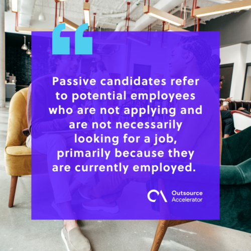 Closing passive candidates