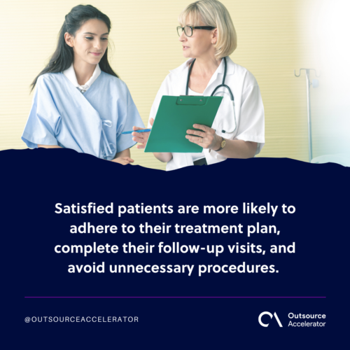 Enhanced patient satisfaction