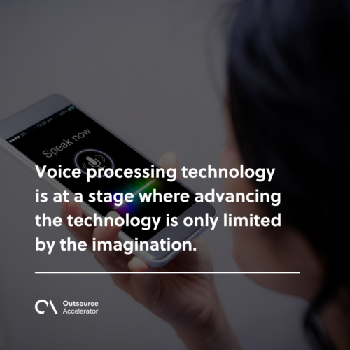 Implications of voice processing technology in the future
