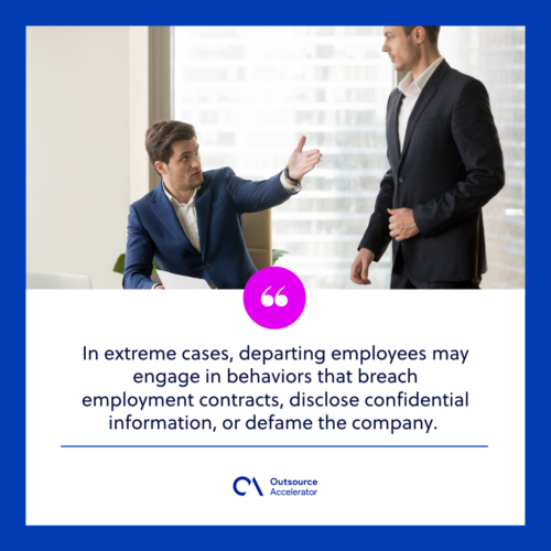 How loud quitting affects companies