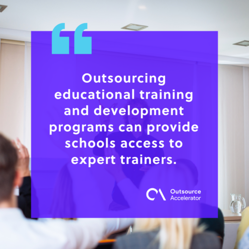 Outsourced education solutions