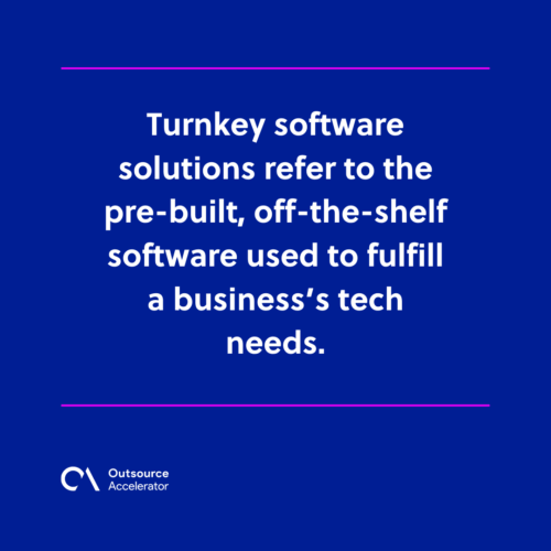 Turnkey vs. Custom software development: Overview