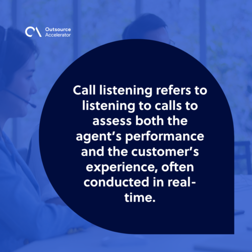 Understanding call listening