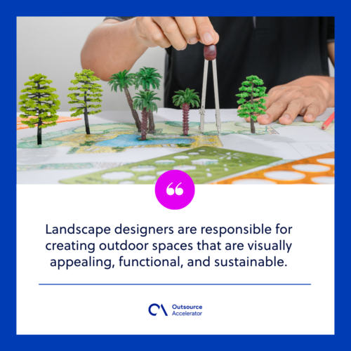 What does a landscape designer do