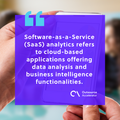 What is SaaS analytics 