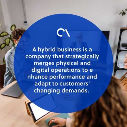 What is a hybrid business