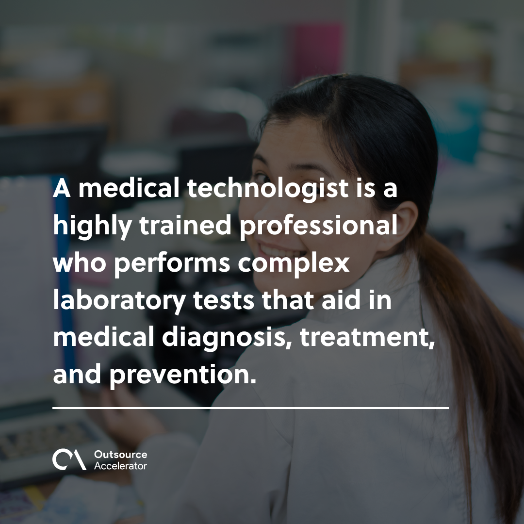 The vital role of a medical technologist in healthcare Outsource