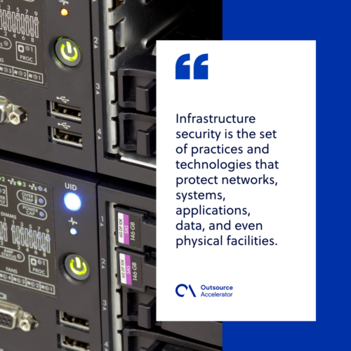 What is infrastructure security