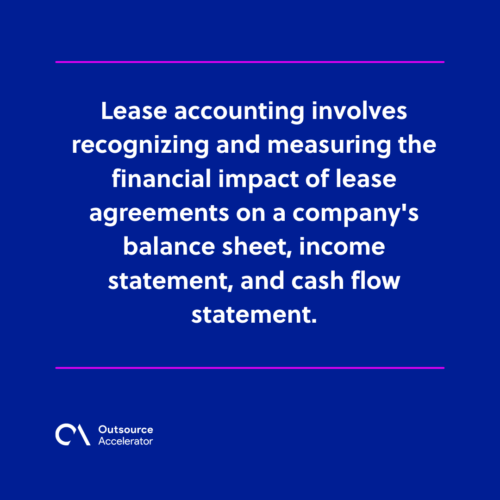What is lease accounting 