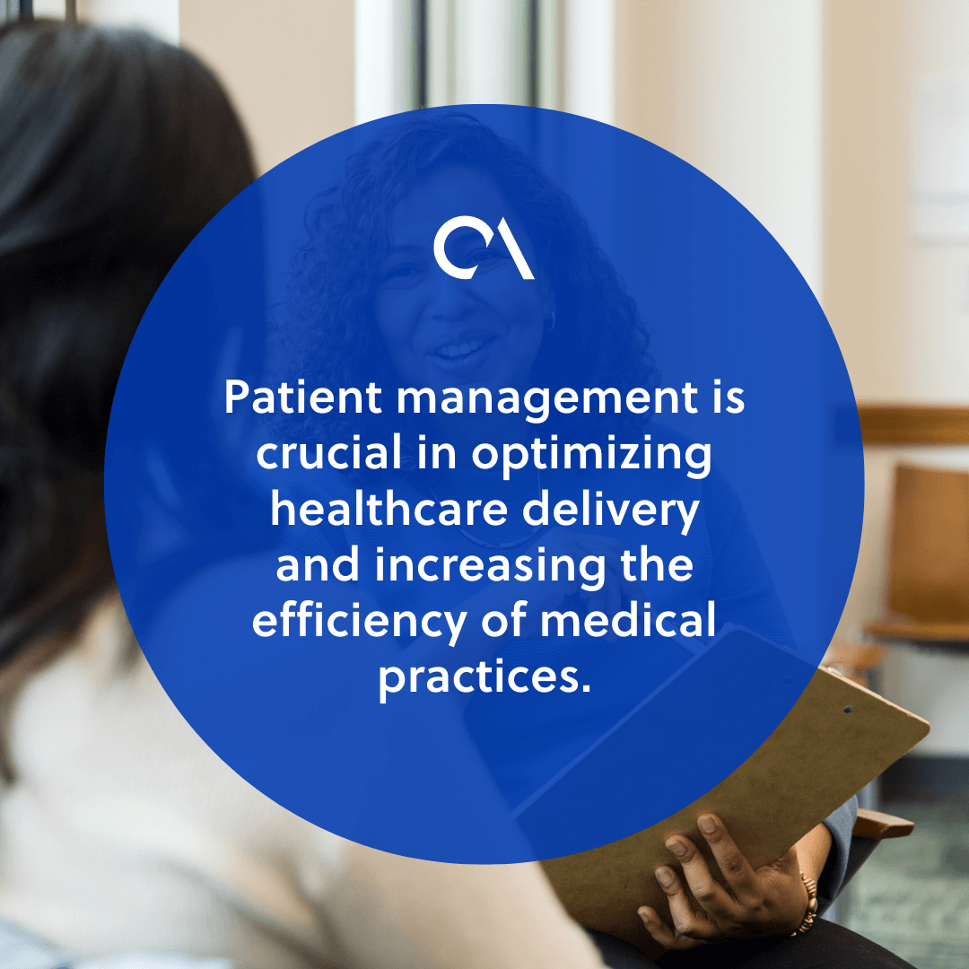Improving healthcare experience using patient management software
