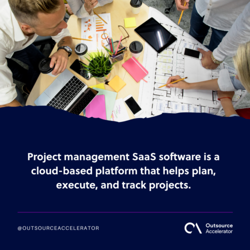 What is project management SaaS software