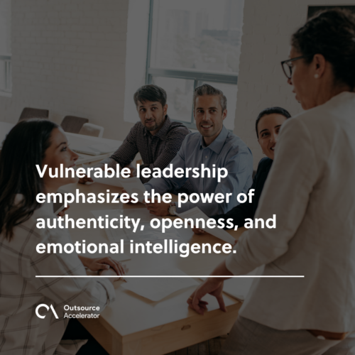 What is vulnerable leadership