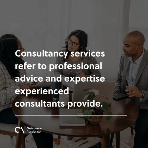 Who are consultancy services experts