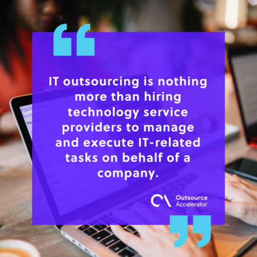 A quick review of what IT outsourcing is
