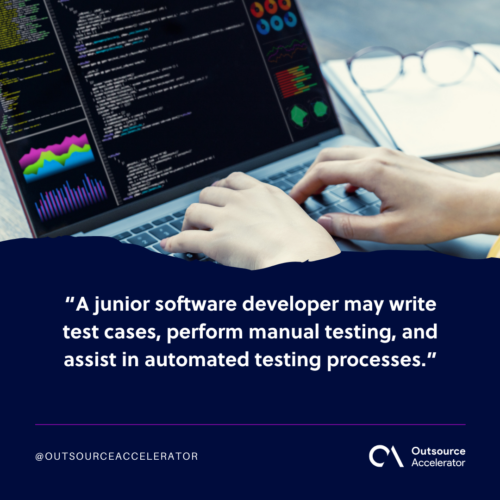 Assisting in the testing and quality assurance