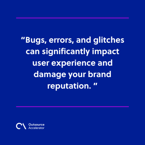 Avoid inadequate testing and quality control