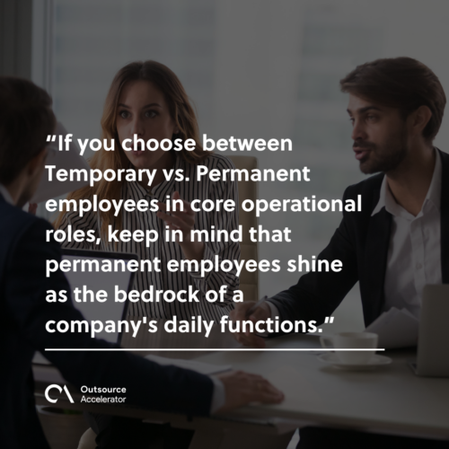 Core operational roles