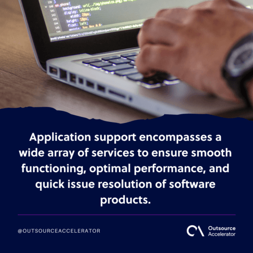 Defining application support