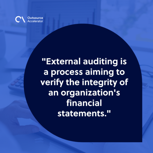 Defining external auditing