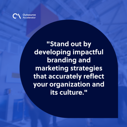 Develop branding and marketing strategies