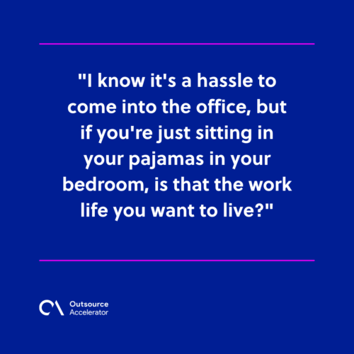 Malcolm Gladwell gets emotional talking about the perils of work-from-home
