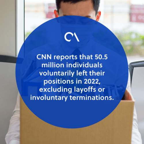 Overview of recent employee turnover statistics