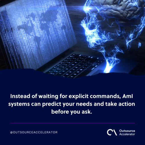 Proactive and anticipatory behavior