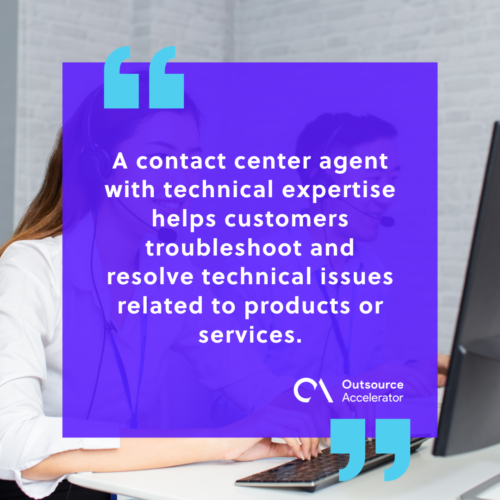 Provides technical support
