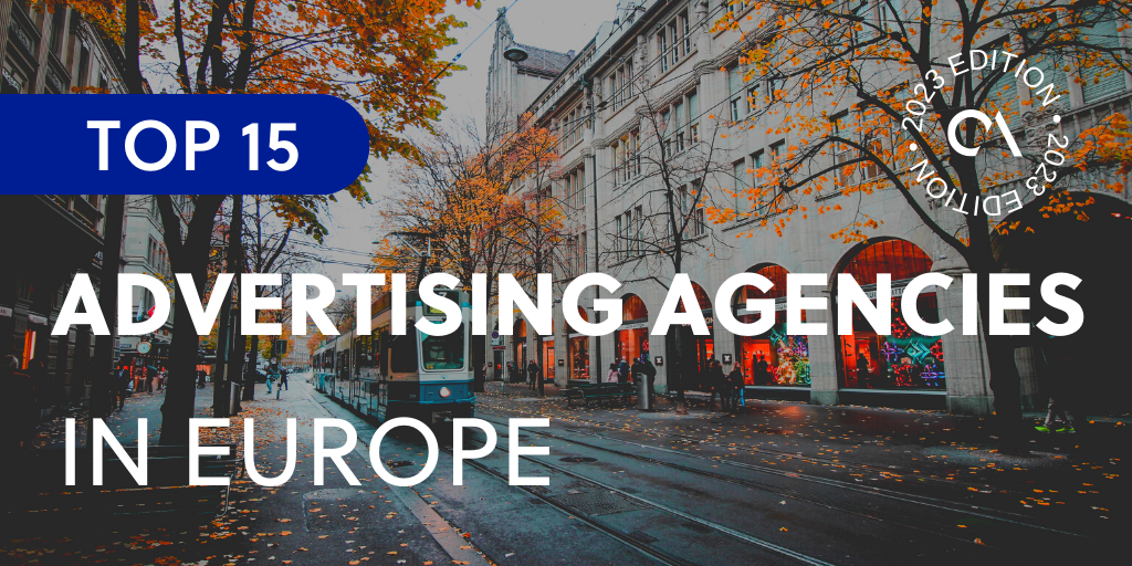 Top 15 advertising agencies in Europe