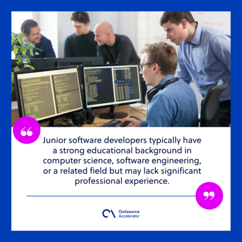 Here’s why you need a junior software developer | Outsource Accelerator