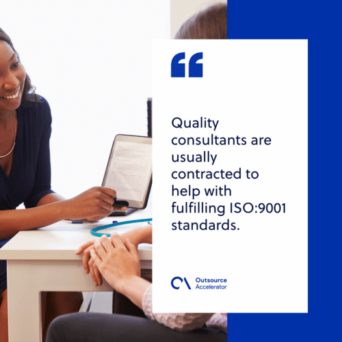 What is a quality consultant