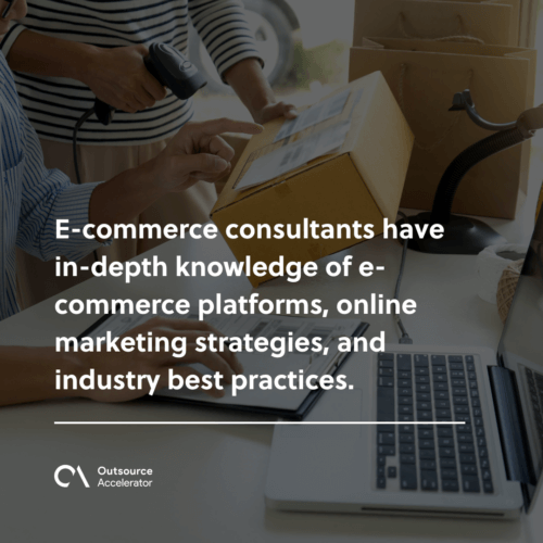 What is an e-commerce consultant