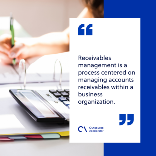What is receivables management