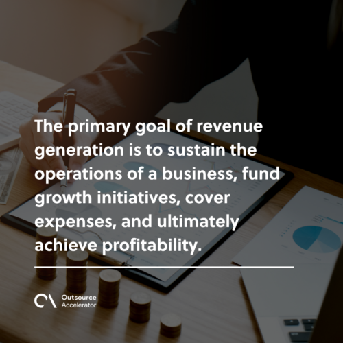 What is revenue generation