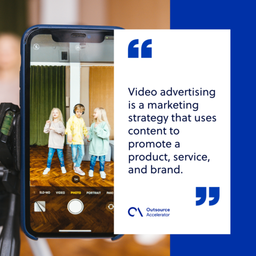 What is video advertising