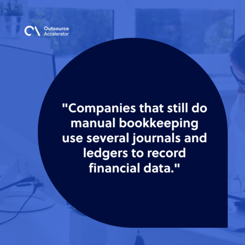 Why is manual bookkeeping inefficient