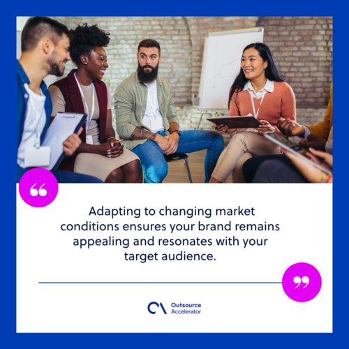 Adapt to changing market conditions