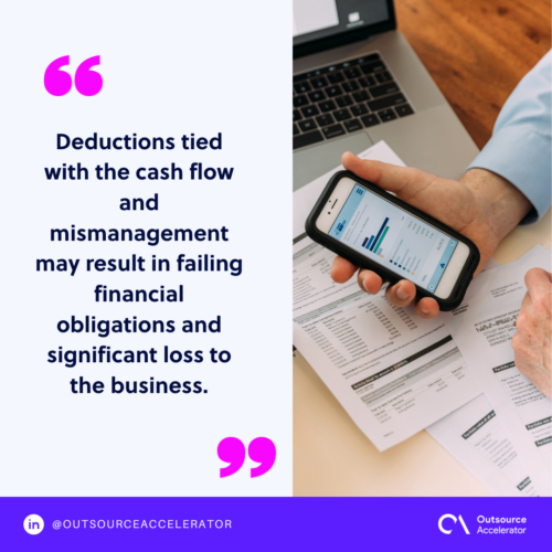 Cash flow problems