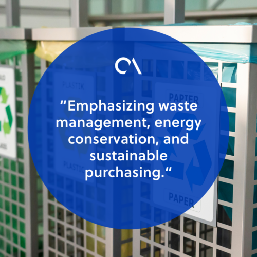 Championing Sustainable Practices