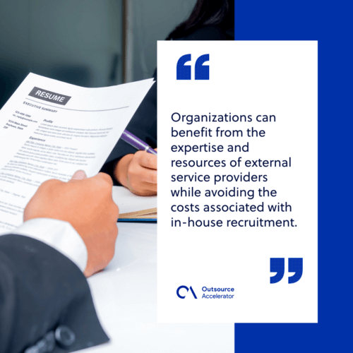 Consider outsourcing your recruitment needs