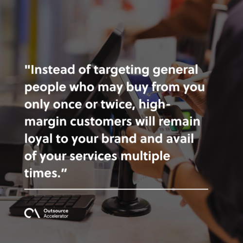 High-margin clients