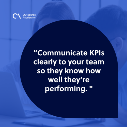 Improve key performance indicators