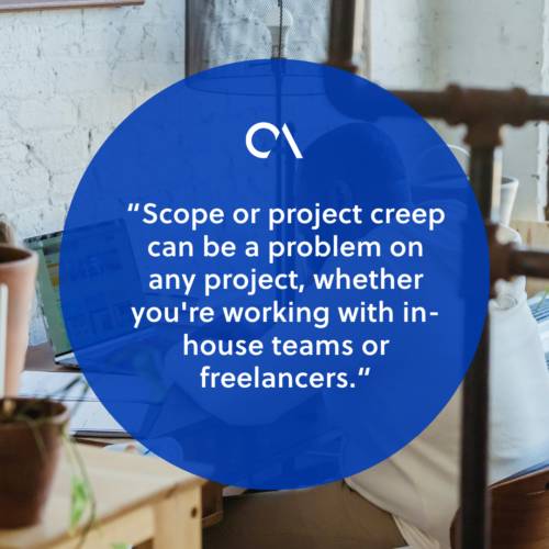 Manage scope creep