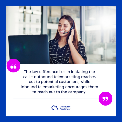 Outbound vs. Inbound telemarketing