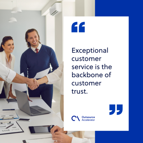 Provide excellent customer service