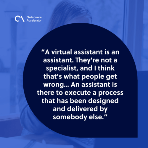 Realistic role of virtual assistants