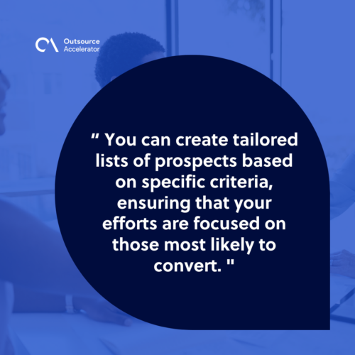 Targeted lead generation